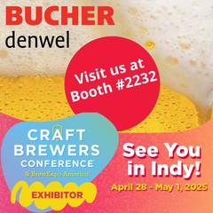 Bucher Denwel is heading to the Craft Brewers Conference & BrewExpo America 2025!